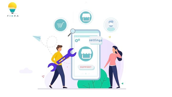 حل مشكلة عدم ظهور أيقونة الماركت بلس Marketplace